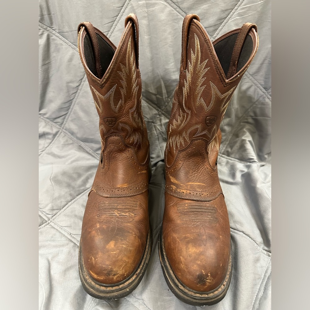 Ariat- Men’s Workhog Waterproof Composite Toe Work Boot!